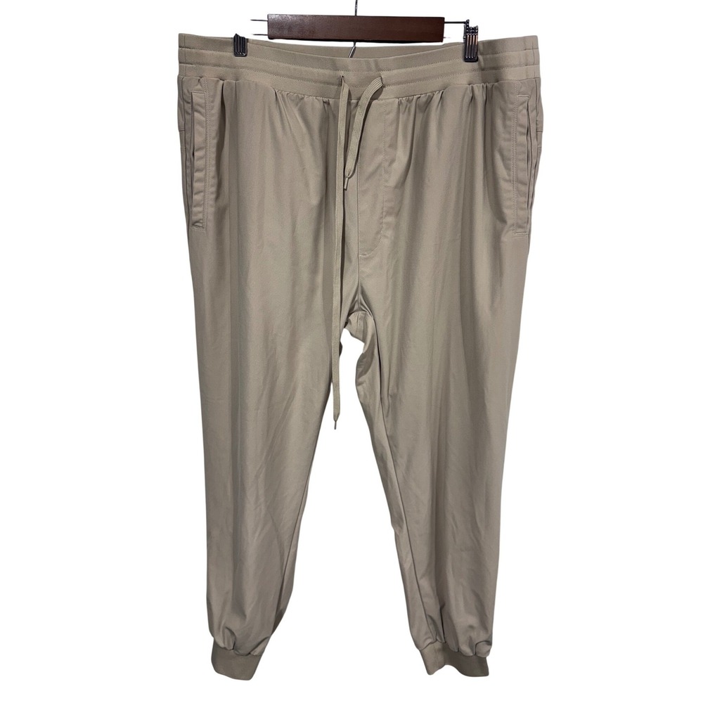 Society of One Men's 1XL Tan Jogger Pants Activewear DXL
